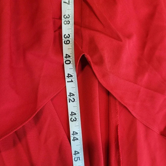 Ali & Jay Bohemian Rhapsody Maxi Dress in Red Cut Out Side Back Size XS NWT - Picture 11 of 12